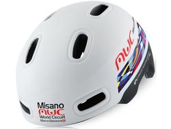EMG HM 19 - Casco para Patinete y Bicicletas eléctricas, Unisex, para Adulto, Textura MWC, L-XXL
