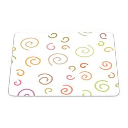 Bonamaison, Rechthoek Pop Art Digital bedrukte muismat, antislip onderkant, voor kantoor en thuis, grootte: 22x18 cm