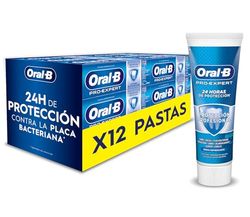 Oral-B Pro-Expert Protección Profesional Pasta De Dientes, Pack Ahorro 12x75 ml, Dentífrico Que Protege Contra La Placa