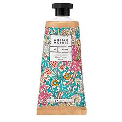 William Morris At Home Hand Cream 50 ml, Shea and Cocoa Seed Butters, Hand Moisturiser, Travel and Pocket Size, Vegan and Cruelty Friendly, Gift For Her