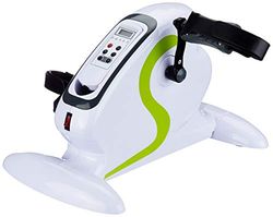 Tecnovita by BH Mini bicicleta elétrica YF612 exercício suave para pernas e braços. Pedalo assistido com motor ou manual. Pedais ergonómicos.