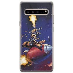 ERT GROUP Mobiltelefonskal för Samsung S10 5G original och officiellt licensierat Marvel-mönster Gaurdians of The Galaxy 007 anpassat perfekt till mobiltelefonens form, TPU-fodral