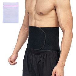 360 RELIEF - Lower Back Lumbar Support Brace Waist Trimmer Belt | Pain Relief for Spine Injury, Sciatica, Spinal Stenosis | Small, Black with Mesh Laundry Bag