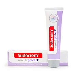 Sudocrem Care & Protect 100 g | Baby Barrier Cream | Triple Action Protection Nappy Cream | 1 Pack