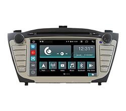 Specifieke autoradio voor Hyundai IX35 standaard met GPS, camera en klein LCD-scherm Android GPS Bluetooth WiFi USB DAB+ Touchscreen 7" 8core Carplay AndroidAuto