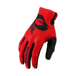 O'NEAL | Cykelhandske Motocrosshandske | MX MTB DH FR Downhill Freeride | Hållbara, flexibla material, ventilerad ovansida | Matrix Glove | Vuxna | Svart röd | Storlek XL