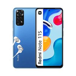Xiaomi Redmi Note 11S Smartphone, Display Amoled 6,43 inch, 90 Hz, Fhd+, Mediatek Helio G96, Professionele Camera 108 MP, 5000 mAh, Twilight Blue, 6 + 64 GB