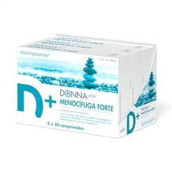 DONNAplus Menocífuga Forte 3PACK | 90 comprimidos | Complemento Alimenticio para la Mujer en Edad de Menopausia con Melisa y Vitaminas - Amazon Exclusive