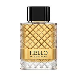Lionel Richie Hello for Men - Eau de Cologne per lui, classica ma avventurosa, seducente e seducente, miscela di fougère rinfrescante con note calde e ambrate, fragranza intensa e di lunga durata, 100