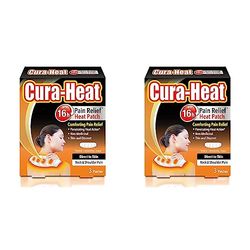 Cura-Heat Neck and Shoulder Pain Direct-to-Skin, Pack of 6