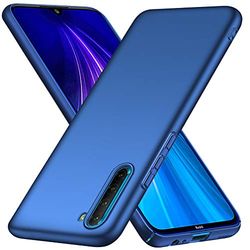 BRAND SET Funda para OnePlus Nord 5G Ultra Slim Anti-Rasguño y Resistente Huellas Dactilares Totalmente Protectora Caso de Plástico Duro Cover para OnePlus Nord 5G-Azul