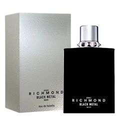JOHN RICHMOND black metal man eau de toilette - Un profumo da uomo legnoso, muschiato e floreale, per gli uomini dal carattere forte. Flacone da 100 ML