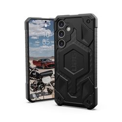 Urban Armor Gear Monarch Case Samsung Galaxy S24 Plus Custodia [Designed for Samsung certificato, Ricarica wireless compatibile, Protezione 6 metri secondo standard militari] carbon fiber