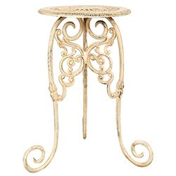 Biscottini Porte-Pot | Base Porte-Pot en Pierre | Porte-Pots d'extérieur | Décoration de Pot pour Balcon | Porte-Pots d'intérieur pour Fleurs et Plantes