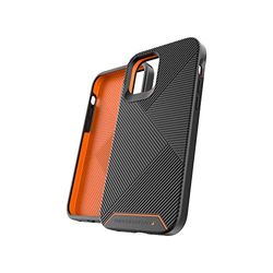 GEAR4 Battersea Wilma - Funda compatible con iPhone 12 Plus/iPhone 12 Pro 6.1, protección avanzada contra impactos con tecnología D3O integrada, antiamarilleamiento, funda para teléfono, color negro