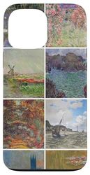 Impressionist Art Collage Pattern for Museum and Art Lovers Case for iPhone 13 Pro Max