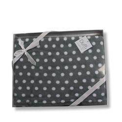 Duffi Baby 0674-11 Couverture en corail à pois 110 x 140 cm