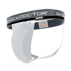 Shock Doctor Core slip avec poche - proteção do peito e costelas, branco, tamanho XL