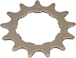 Point Ritzel Single-speed, Cr-mo Stahl, broca cilíndrica unissexo para adultos, prata, 13 Zähne