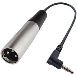 Keepdrum MC025XMJ audiokabel XLR-M - 3,5 mm jack 30 cm