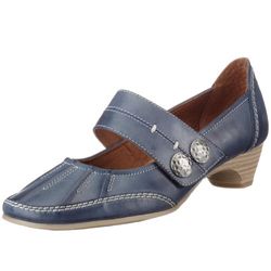 Jana 8/8/24311/24, klassieke lage schoenen voor dames, Blauw Pacific809, 37.5 EU X-Weit