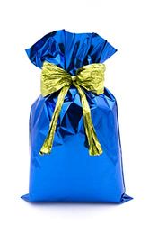 Italpak- Bolsas, Sobres Regalo Mezalizado, tamaño: 25 x 40 cm, Color Azul, 25x40 cm (X007006254000)