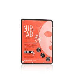 Nip+Fab Dragon's Blood Fix Extreme Plumping Mask | 18 Grams | Intensely Hydrating Face Mask for Plumped + Youthful Looking Skin | Vegan & Cruelty-Free