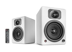 Wavemaster Two Neo - Altifalantes de estante 2.0 (60 W) com Bluetooth, branco suave