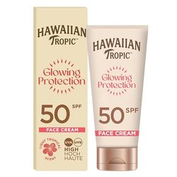 Hawaiian Tropic Glowing Protection Crema Viso SPF50 50ml