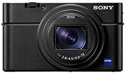 Sony RX100 VII - Fotocamera Digitale Compatta Premium (Sensore da 1.0'', Elevate Prestazioni di AF, 4K HDR, Velocità Performante 20 fps)