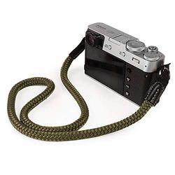 MegaGear Katoenen Band Comfortabele Bekleding, Veiligheid voor Alle Camera, Groot 100Cm/39Inc, Groen