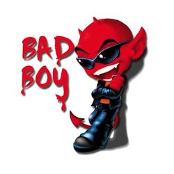 Sticker Bad Boy - 12x11cm