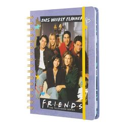 Grupo Erik: Agenda 2025 Friends Serie TV | Agenda Settimanale 2025, Life Planner 2025, Weekly Planner 2025 12 mesi, 14,8 x 21 cm, Agenda 2025 Settimanale A5, Friends Gadget