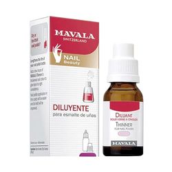 MAVALA - Diluente para verniz de unhas de 10 ml, recupera a a consistência do esmalte muito grosso, facilita a aplicação em camadas finas, aumenta a vida útil do esmalte
