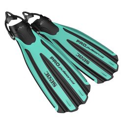 SEAC Propulsion S, dykfenor med elastisk rem, Made in Italy Unisex Vuxen