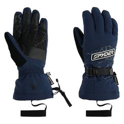 Spyder GUANTI OVERWEB GTX, Uomo, Vera Marina, S