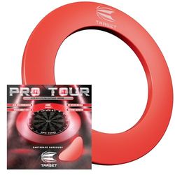 Target Darts Pro Tour - Protetor de parede impresso, cor vermelha alvos clássicos, unissexo, rot, não aplicável