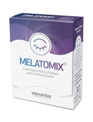 Vaminter, Melatonina Melatomix, Contribuye a Conciliar el Sueño, 100% Natural con Extractos Vegetales de Lúpulo, Amapola de California, Pasiflora y Cereza con Phyto Melatonina, 30 Cápsulas