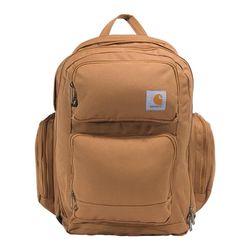 Carhartt Mochila Force Pro con Funda 17 Pulgadas y Compartimento para Cargador portátil, Brown, Talla única