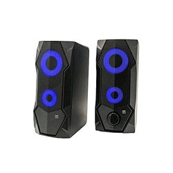 Xtreme Videogames Altavoz USB Twin Altavoces con LED RGB para PC 33207