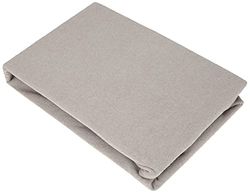 Julius Zöllner 8390349540 badstof hoeslaken, geschikt voor boxmatrassen 68x90 tot 100x100 cm, taupe
