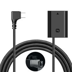 NEEWER Batteria Fittizia NP-FZ100 a USB C Uscita 8,2V, Sostituisce Battery NP-FZ100, Compatibile con Sony FX3 FX30 ZV-E1 A1 A6600 A6700 A7III A7IV A7C A7CII A7CR A7RIII A7RIV A7RV A7SIII A9, TC-FZ100