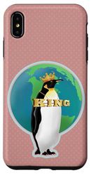 Conservazione del Pinguino Re Custodia per iPhone XS Max