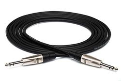 Hosa HSS-020, Pro Balanced Interconnect, REAN 1/4 in TRS to Same, 20 ft