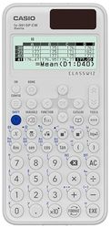 Casio FX-991SP CW - Calcolatrice scientifica, consigliata per il curriculum spagnolo e portoghese, 5 lingue, oltre 560 funzioni, solare, bianco