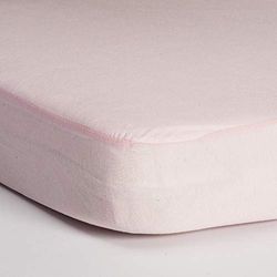 Hippychick Tencel monterat madrassskydd barnsäng 60 x 120 cm Rosa