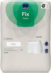 Abena Fix Pants Super 3XL Disposable Underwear | Pack of 3 | Disposable Pants for Fixing Incontinence Products and Pads. Incontinence Pants Pull Up Pants. Incontinence Pants for Men and Women.