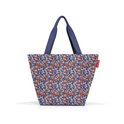 reisenthel Shopper ruime boodschappentas en elegante handtas in een van waterafstotend materiaal, Viola Blue., Medium