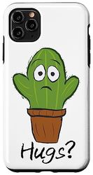 Carcasa para iPhone 11 Pro Max Cactus para acurrucarse - Divertido y lindo cactus para acurrucarse