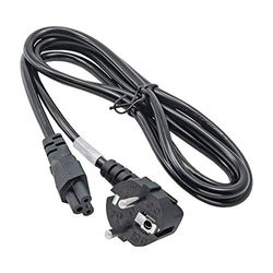 Akyga AK-NB-01C - Cable de alimentación para PC Notebook (3 Pines, IEC C5, CEE 7/7, UE, 1,5 m)
